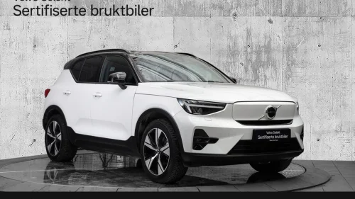VOLVO XC40 El. Twin Motor Plus 408Hk. Lav km!