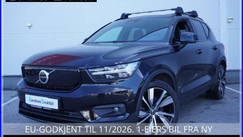 VOLVO XC40 P8 AWD R-DESIGN KROK,PANO,KAMERA,ACC,DELSKINN,NAVI,LED