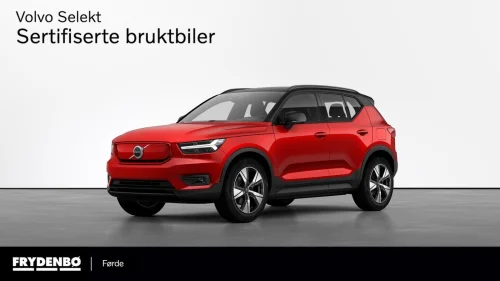 VOLVO XC40 Recharge P8 KROK|LYS.PK|V.PUMPE|ACC|8år*