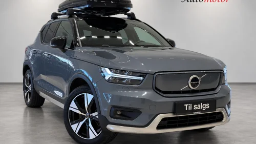 VOLVO XC40 P8 4X4/408HK/Skinn/Pano/ACC/360/H&K/DAB/Varmepumpe/Krok