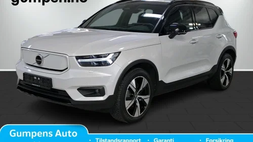 VOLVO XC40 Recharge Twin 408 hk AWD Pro, tilhengerfeste,