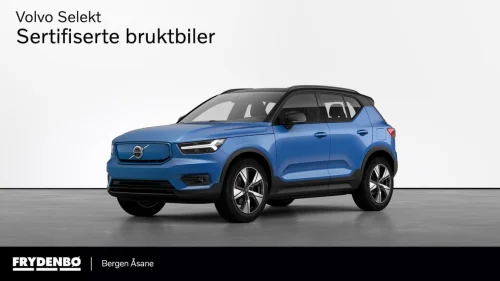 VOLVO XC40 Recharge P8 KROK|LOUNGE.PK|LYS.PK|STOL.PK|8år*