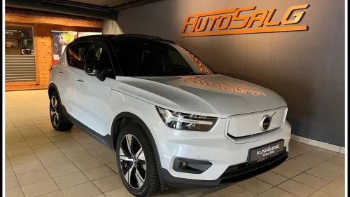 VOLVO XC40 P8 Recharge 408hk AWD Pro Pano/ACC/360/Harman/Krok/LED+