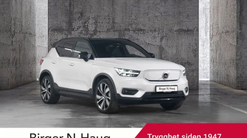 VOLVO XC40 Recharge Twin 408 hk AWD Pro GODT UTSTYRT/LEVERINGSKLAR