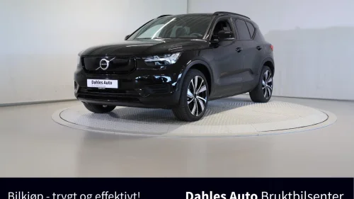 VOLVO XC40 Recharge Twin 408hk AWD ACC/Kamera/Navi/P-klima/Dab/Led