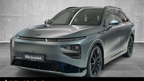 XPENG G9 Performance AWD, Matt, 551 hk, 360-kamera, lav km!
