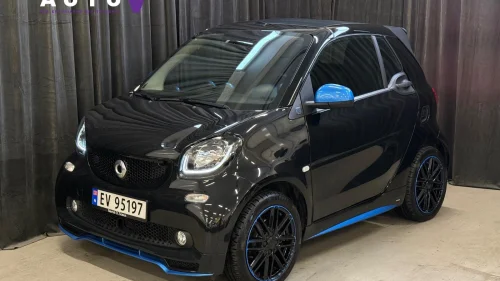 SMART EQ fortwo cabrio EQ BRABUS 123KM NightSky CRUISE/R.VARME/DAB+/LAVKM!