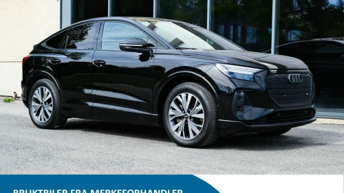 AUDI Q4 SPORTBACK 45 E TRON 45 Sportback quattro Business Edition - Sort Optikk +++
