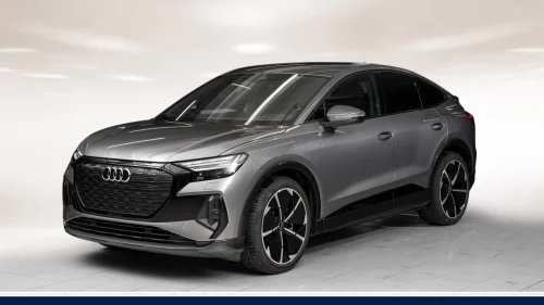 AUDI Q4 Sportback 45 e-tron 45 Sportback quattro, HUD, Matrix, S-line, Krok, Navi++