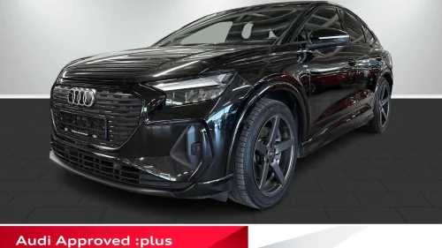 AUDI Q4 Sportback 50 e-tron 50 quattro Advanced S-line x 2/ Sort opptikk/El.seter+