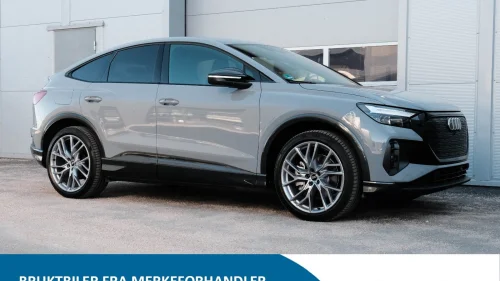 AUDI Q4 Sportback 45 e-tron 45 quattro - S-line/HeadUp/Tilhengerfeste +++