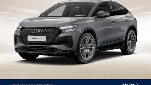 AUDI Q4 Sportback 45 e-tron 45 Sportback quattro -21",360Kam,Sp.Seter,Sort Optikk