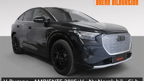 AUDI Q4 SPORTBACK 50 E TRON Sportback 50 4x4 NÅ MED UTVIDET GAR-Sonos-Matrix-Krok