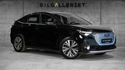 AUDI Q4 SPORTBACK 50 E TRON 50/486WLTP/SONOS/19"FELGER/KROK/NAVI/DAB/INNBYTTE