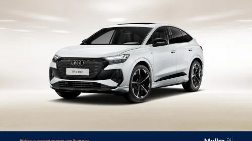 AUDI Q4 Sportback 45 e-tron 45 quattro S line - Flex lease - Rå utstyrspakke