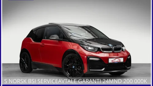 BMW I i3s S NORSK BSI SERVICEAVTALE GARANTI 24MND 200 000KM