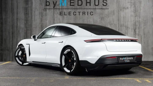 PORSCHE Taycan 4S 4S PBP 21", Bakakselstyr, Fullskinn,Sport-Design, InnoD