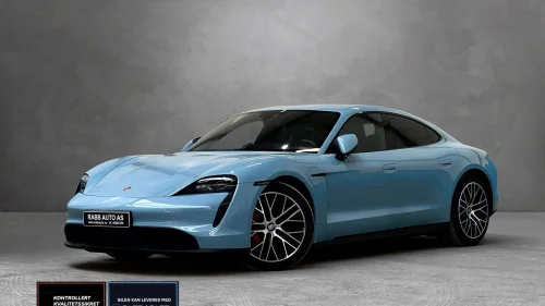 PORSCHE Taycan 4S 4S/490HK/571Hk//Boost/AWD/Luftfjæring/Skinn/CC