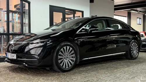 MERCEDES-BENZ EQS 580 4MATIC 4MATIC, Burmester, Panorama, Massasje, Hud, Skinn