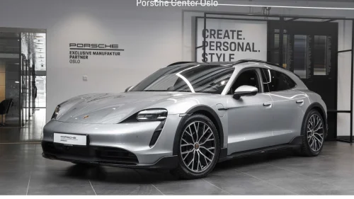 PORSCHE Taycan 4 CT4, Fullskinn, 18-veis, Matrix LED, ACC, Bose, Pano