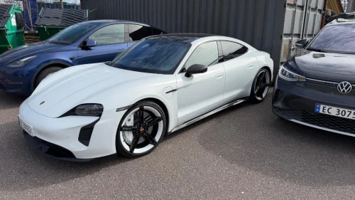 PORSCHE Taycan Turbo PAW/Burmester®/Bakakselstyring/SportDesign/PDCC