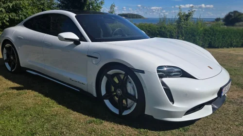 PORSCHE Taycan Turbo Turbo Mission E. Norsk, garanti, nyere hovedbatteri.
