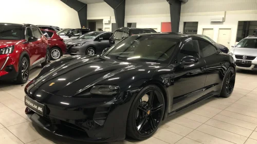 PORSCHE Taycan Turbo TURBO,NIGHT V,SPORT DESGIN,BAKAKSELSTYRING,21"MIS,NORSK