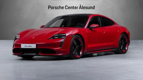 PORSCHE Taycan Turbo Turbo 680HK,RearAxSteer,PSCB,Matrix,21",BOSE,Massasje++