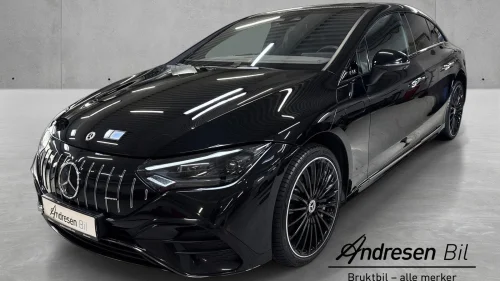 MERCEDES-BENZ EQE 300 ///AMG / Nattpakke / Luftfj. / Burmester / Krok / 21"