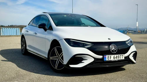 MERCEDES-BENZ EQE 300 Burmeister, skinn, AMG, Night-pakke, aldri hurtigladet