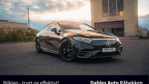 MERCEDES-BENZ EQS 450+ 450+ AMG ACC/Pano/Krok/Skinn/Burmester/360/Bakhjulstyri