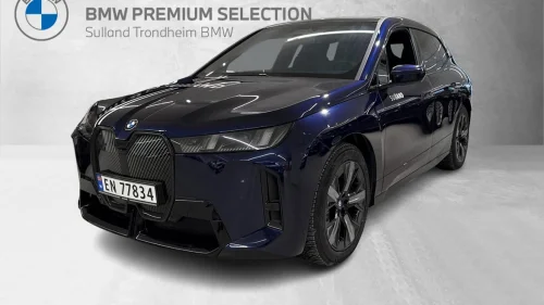 BMW iX xDrive60 IX60 xDrive/Supercharged/Luftfæring/M-Sport/Krok/B&W