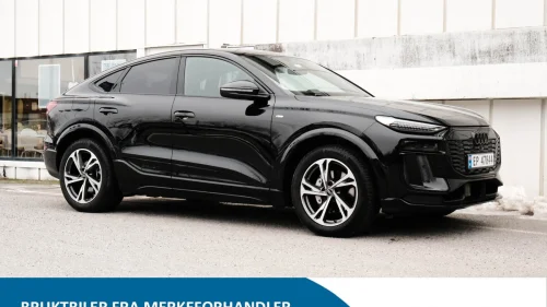 AUDI Q6 SB e-tron quattro quattro S-line Tech Pro Sportback - Sort Optikk +++