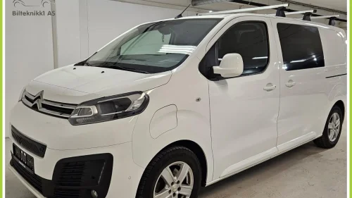 CITROEN JUMPY 75Kwh L2 2 x Skyvedør Innredning R.Kamera H.Feste