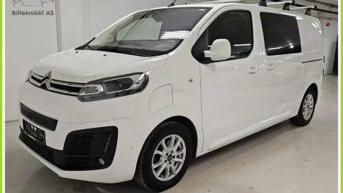 CITROEN JUMPY 75Kwh L2 2 x Skyvedør Innredning R.Kamera H.Feste