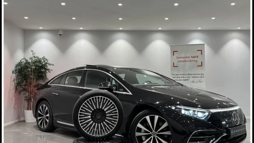 MERCEDES-BENZ EQS 450 4MATIC 4MATIC/4x4/AMG/PREMIUM/BURMESTER/LUFT/PANO/KROK/NORSK!