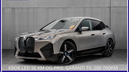 BMW iX xDrive40 KROK LED SE KM OG PRIS. GARANTI TIL 200 000KM