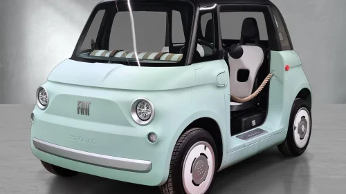 FIAT Topolino Dolcevita Dolcevita // Elektrisk mopedbil fra 16 år // 75 Km WLTP