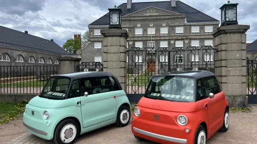 FIAT Topolino Corallo // Elektrisk mopedbil fra 16 år // 75 Km WLTP