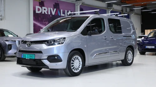 TOYOTA Proace City Electric 50kWt Comfort L2/Hengerfeste/Skyvedører/Kamera
