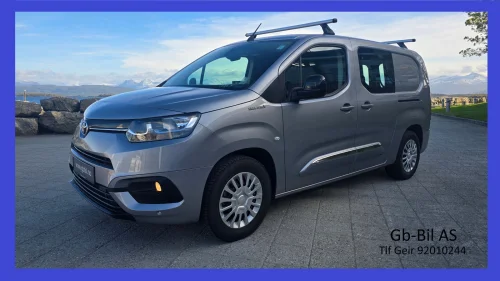 TOYOTA Proace City Electric 50 kWh-269km/ L2/krok/DAB/P-sensor/23mndGaranti/