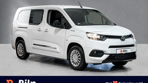 TOYOTA Proace City Electric Electric L2 /Cruise/2xSkyvedør/Krok/Carplay/Navi