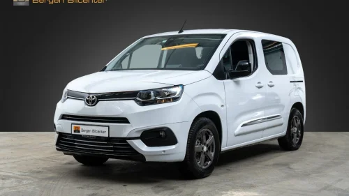 TOYOTA Proace City Electric Electric 50 kWt 3-seter Apple Carplay DAB Skyvedør