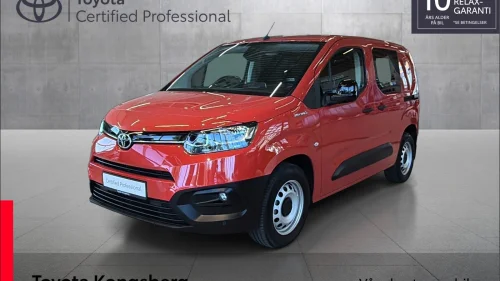TOYOTA Proace City Electric Proace City Electri  Kort (L1) 50kWt LAV KM.STAND!