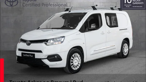 TOYOTA Proace City Electric Electric 50 kWt Comfort L2 tilhengerfeste og takststiv