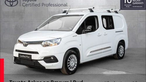 TOYOTA Proace City Electric Electric 50 kWt Comfort L2 Takstativ og tilhengerfeste