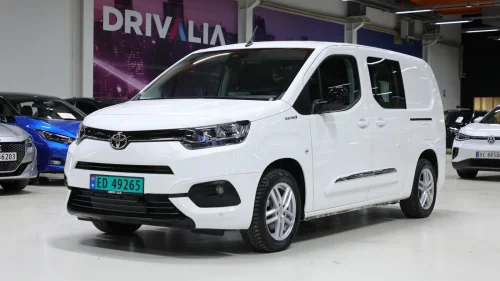 TOYOTA Proace City Electric 50 kWt Comfort L2/Skyvedører/Kamera