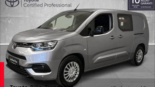 TOYOTA Proace City Electric Comfort L2 Lang 50 kWt 2 skyved. sideh. bakd.