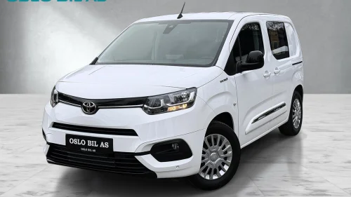 TOYOTA Proace City Electric 50KWH 271KM L1 2XSKYVEDØR DAB RADIO CRUISE PDC GARANTI+