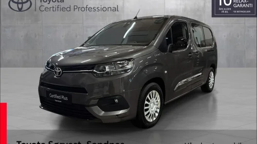 TOYOTA Proace City Electric Lang L2 Elektrisk 50kWt Comfort sidehengslet